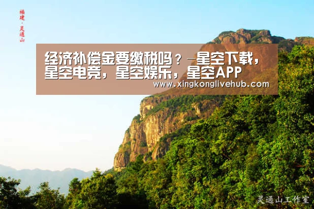 经济补偿金要缴税吗?-星空下载,星空电竞,星空娱乐,星空APP(图3) 星空下载,星空电竞,星空娱乐,星空APP